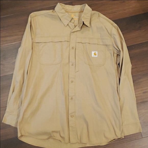 Carhartt Button Down Force Mandan Shirt, Size XL - Picture 2 of 7